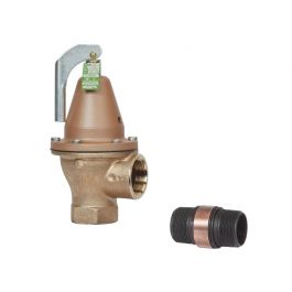 Watts F276886 1-1/2" Pressure Relief Valve 50 PSI