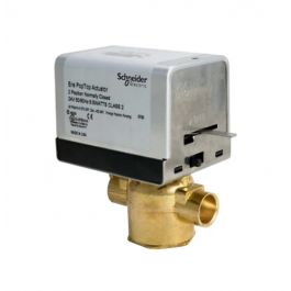 Schneider Electric (Erie) VT2212G23B020 2-Way N/O Motorized Zone Valve 1/2" Sweat 2.5Cv 120V