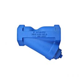 Itron-Actaris YS12-CI-2 2" NPT Strainer 250 PSI 60-Mesh Y-Frame